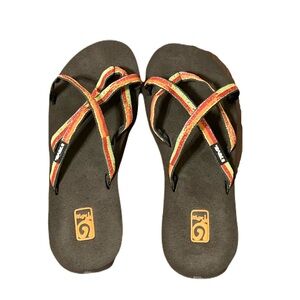 teva sandals size 8